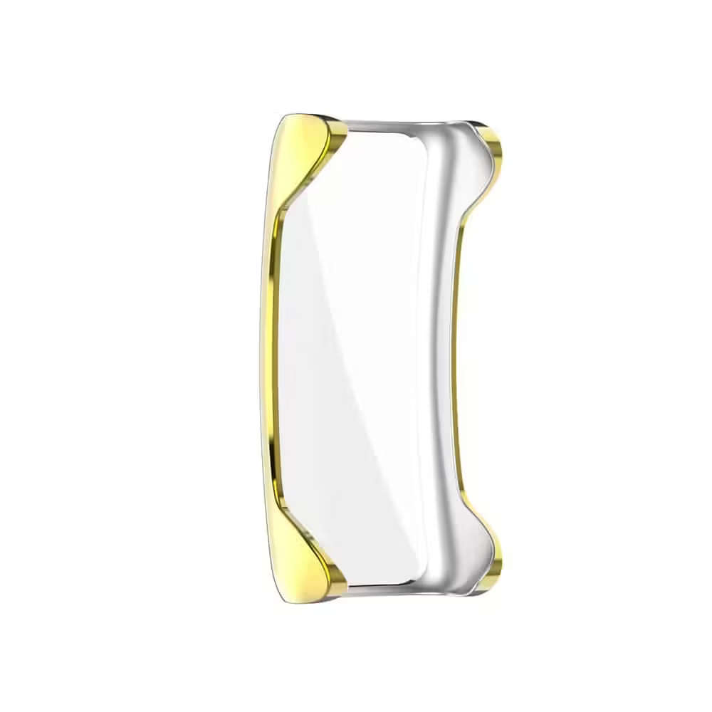 TPU Silicone Protective Case for Fitbit Inspire 2 - Gold