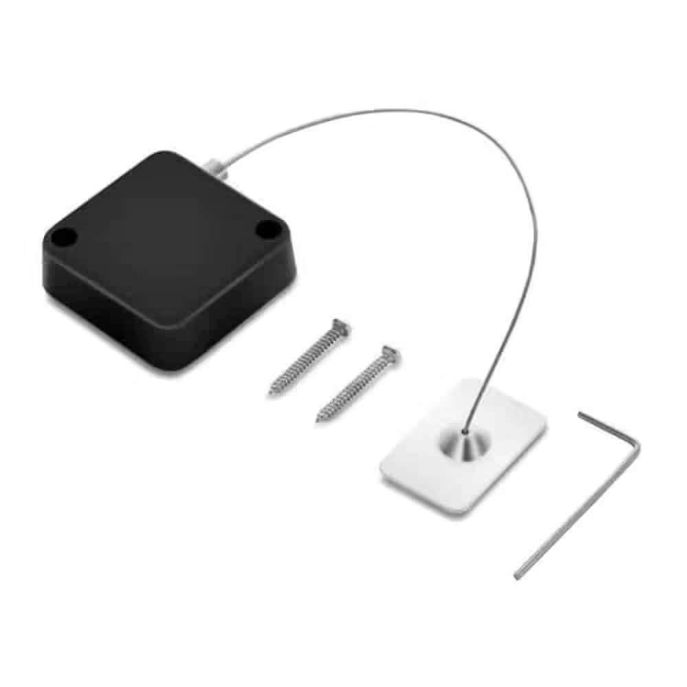 Anti-Theft Retractable 1M Cable Lock for Tablet/Laptop/Cell
