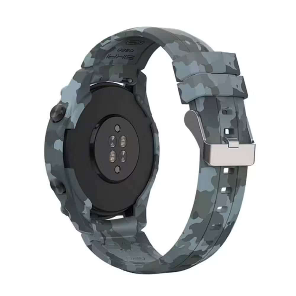 Silicone Strap + Protective Case for Huawei GT2 - Camo