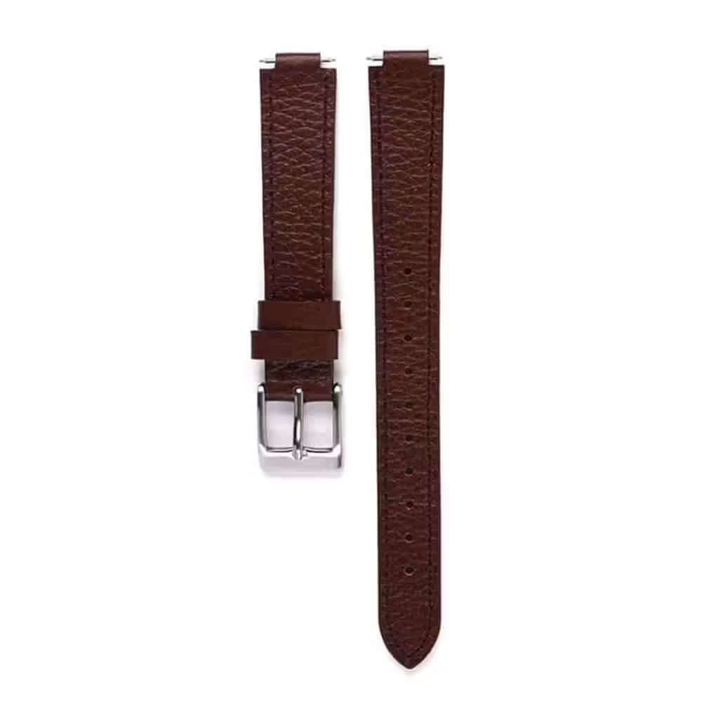 Leather Strap for Fitbit Inspire 2 - Dark Brown