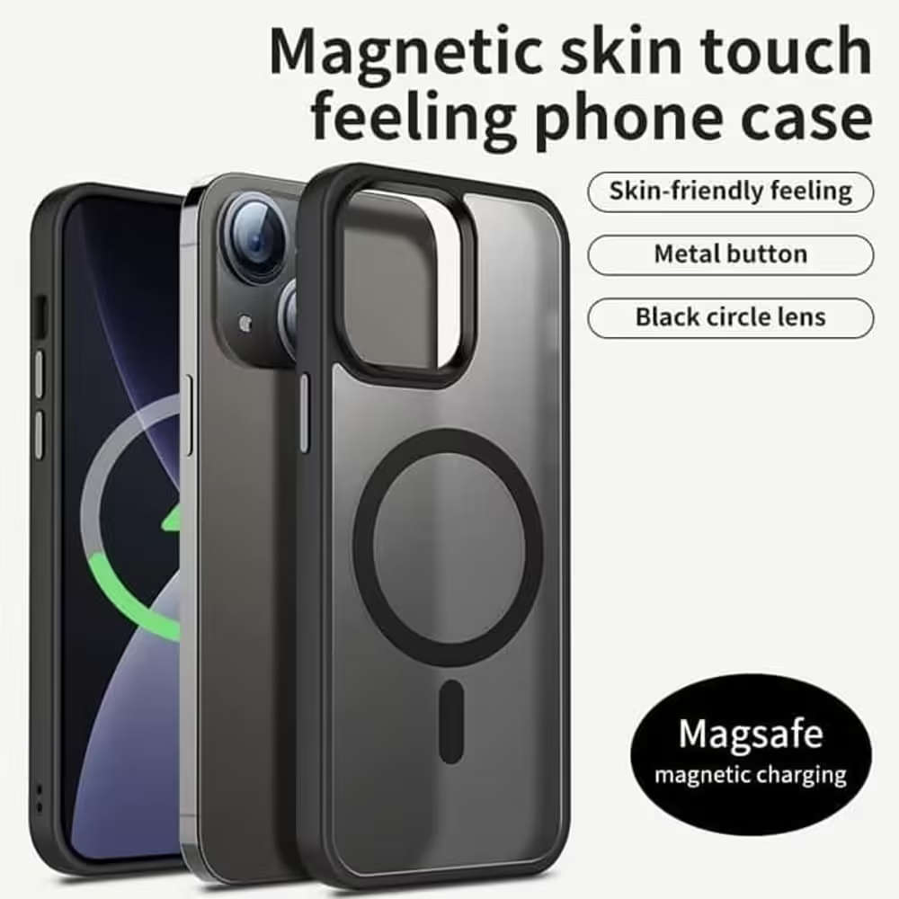 Shockproof MagSafe Protective Back Cover Case for iPhone 13