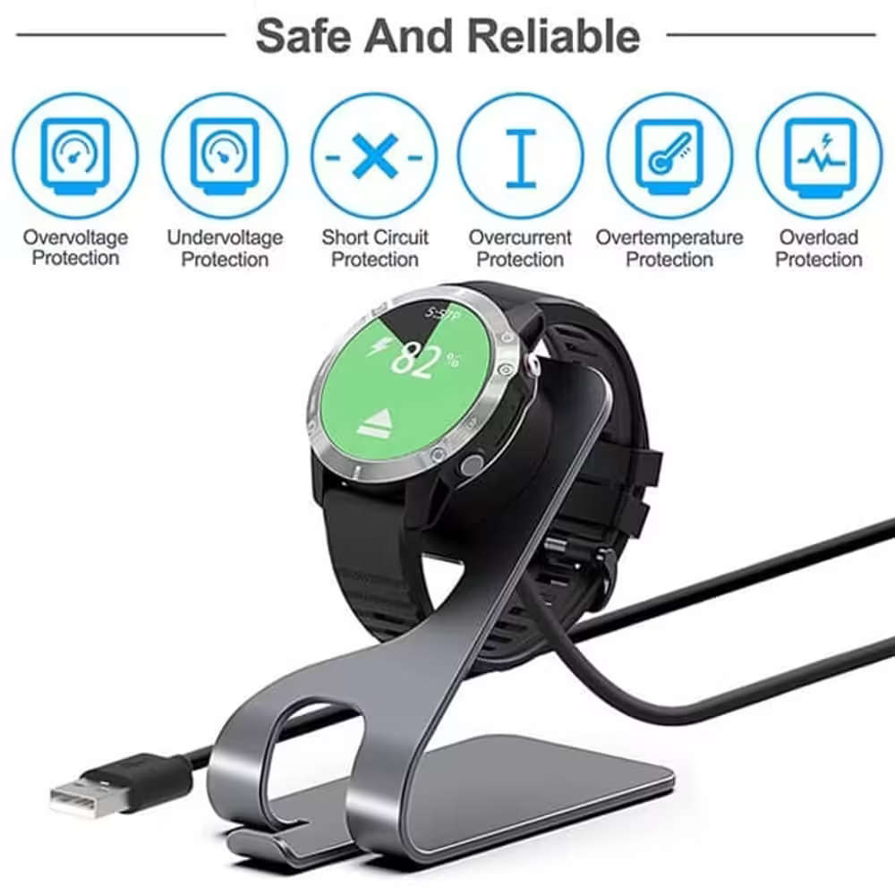 Replacement USB Charging Cable Dock Base for Universal Garmin