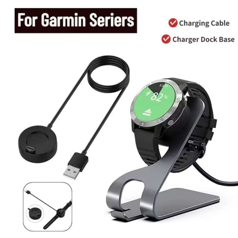 Replacement USB Charging Cable Dock Base for Universal Garmin