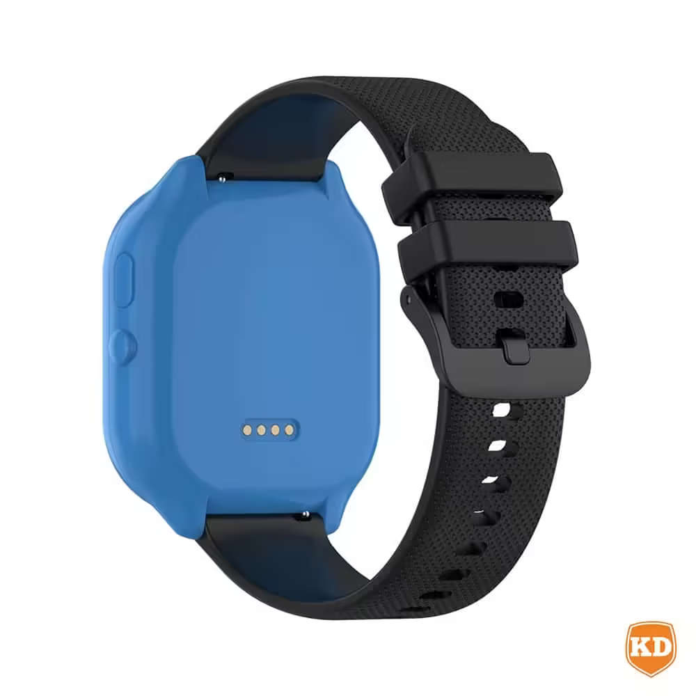 Silicone Strap for Verizon Gizmo Watch 3/ 2/ 1- Black