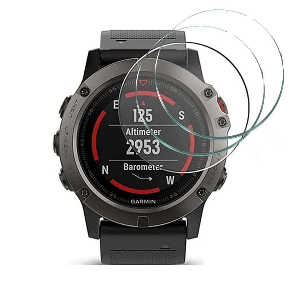 36mm Tempered Glass Screen Protector for Garmin Fenix 3 HR x3 Combo