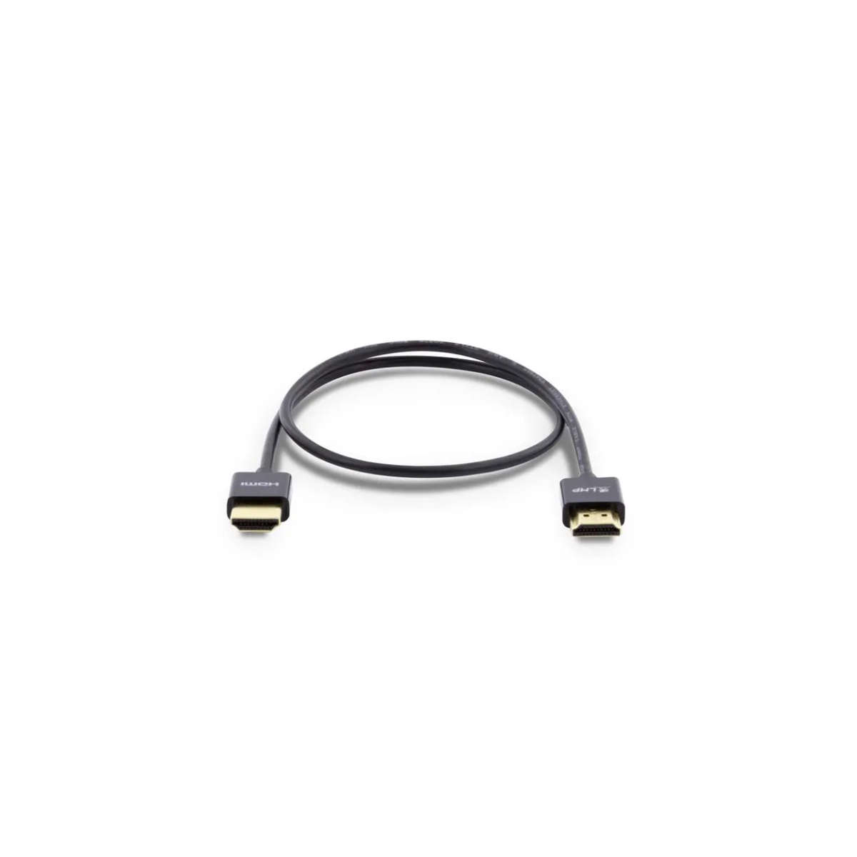 LMP HDMI to HDMI Super Slim Cable 2.0 (4K@60Hz) 0.5m - Black