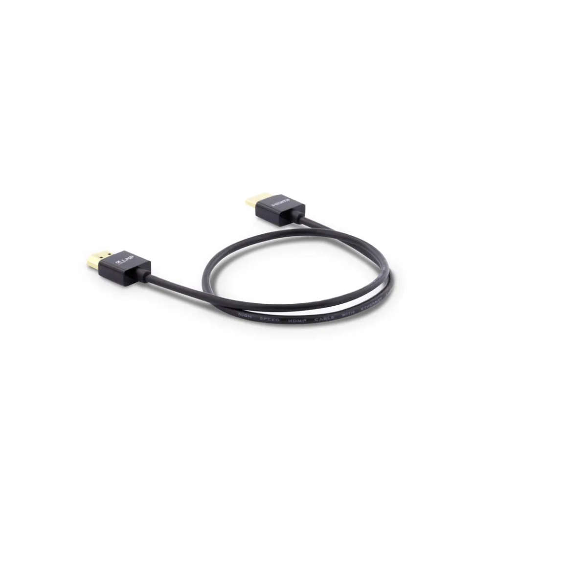 LMP HDMI to HDMI Super Slim Cable 2.0 (4K@60Hz) 0.5m - Black