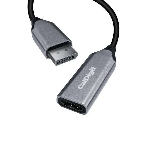 CalDigit DisplayPort 2.0 to HDMI 2.1 Active Adapter