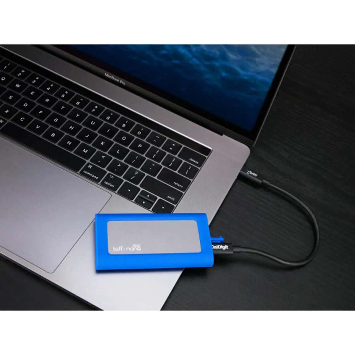 CalDigit Tuff Nano Rugged IP67 NVME SSD 2TiB USB-C 3.2 Gen 2 - Black