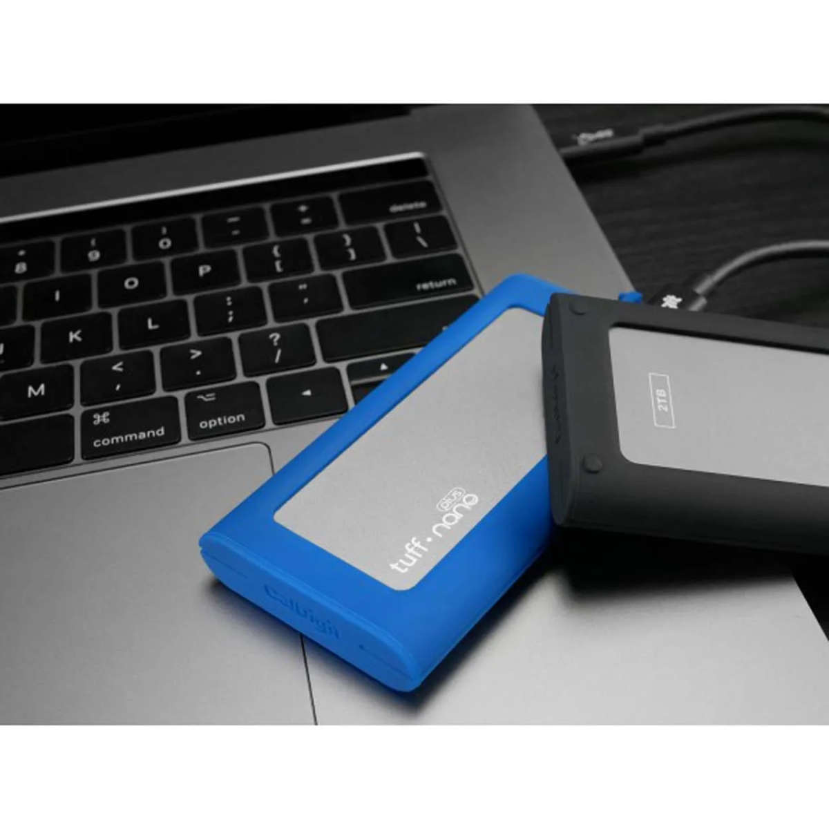 CalDigit Tuff Nano Rugged IP67 NVME SSD 2TiB USB-C 3.2 Gen 2 - Black
