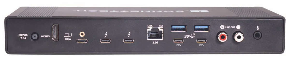 Sonnet Echo 20 Thunderbolt 4 SuperDock - Black