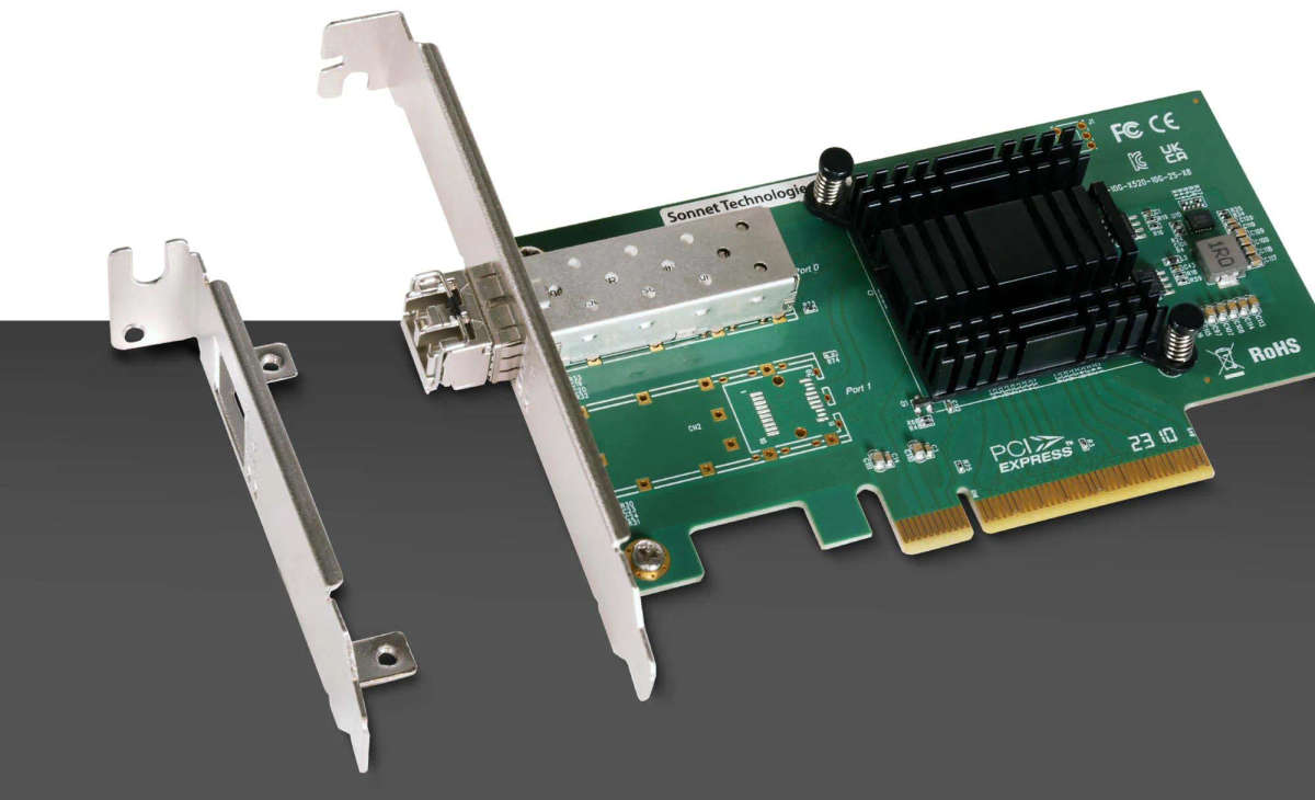 Sonnet Solo10G SFP+ V2 PCIe Card