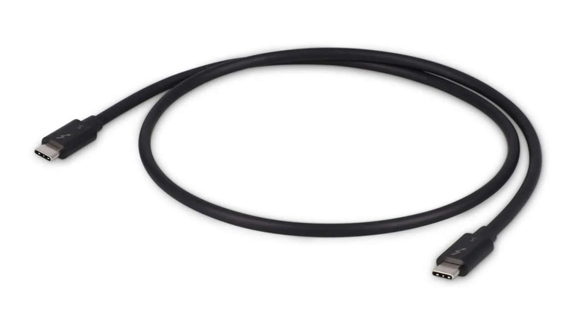 LMP Thunderbolt 5 Cable 0.8m Passive - Black