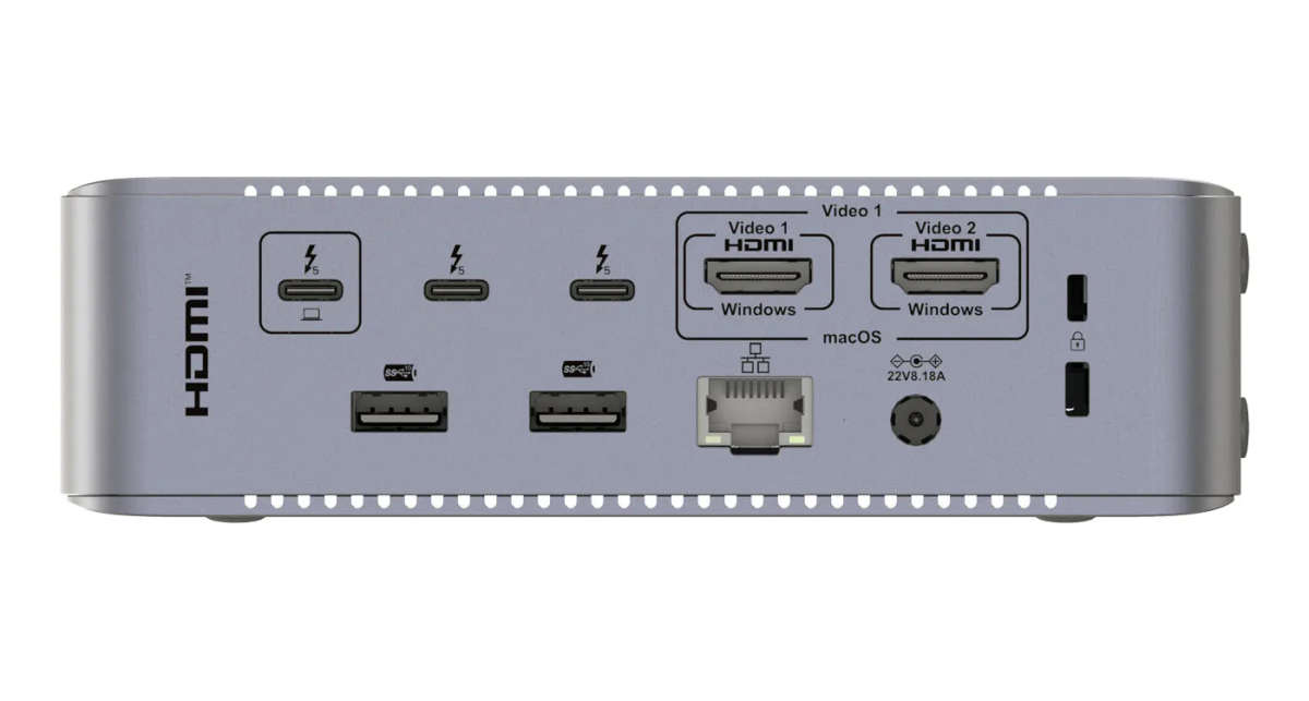 LMP ThunderDock TB5 8K 14 Port Dock - Space Grey