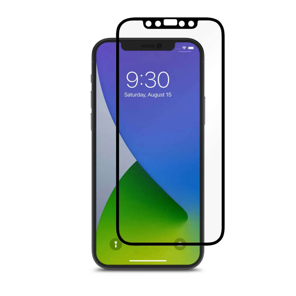Moshi iVisor AG for iPhone 12, 12 Pro - Black