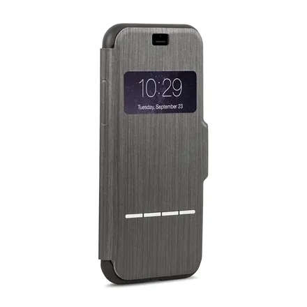 Moshi Sensecover iPhone 8 Plus7 Plus - Steel Black