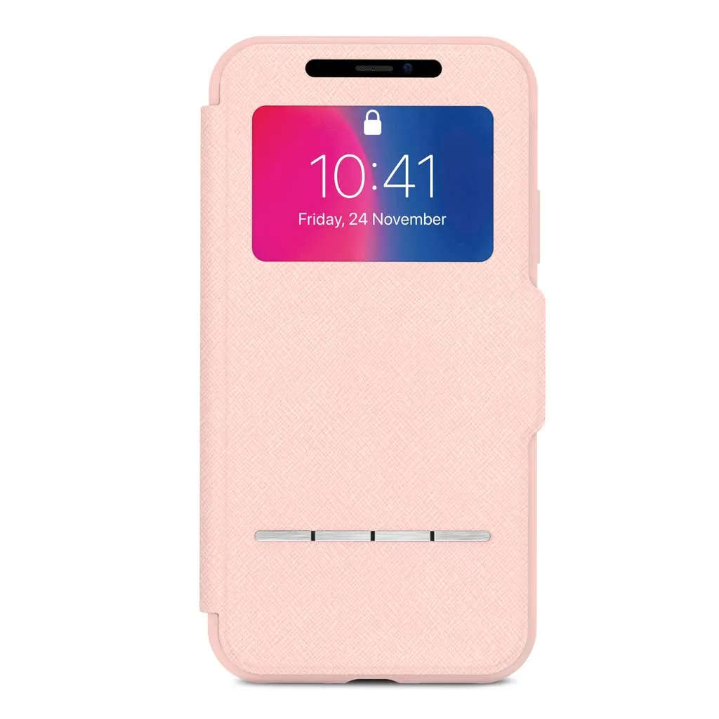 Moshi Sensecover iPhone X - Luna Pink