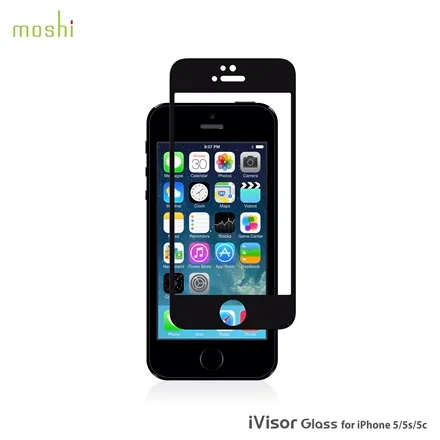 Moshi iVisor Glass iPhone 5, 5s, 5c - Black