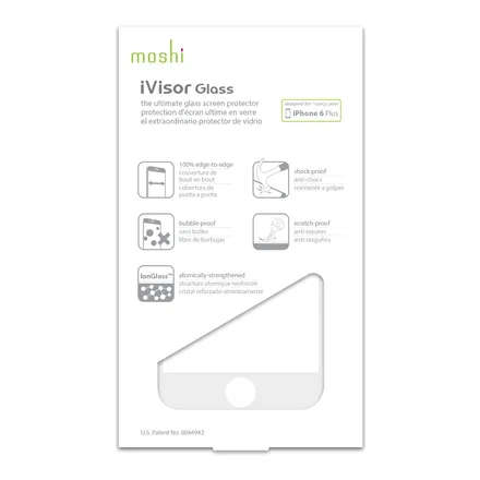 Moshi iVisor Glass for iPhone 6+, 6s+ - White