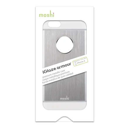 Moshi iGlaze Armour Phone Case for iPhone 6/6s (Silver)