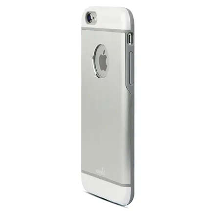Moshi iGlaze Armour Phone Case for iPhone 6/6s (Silver)