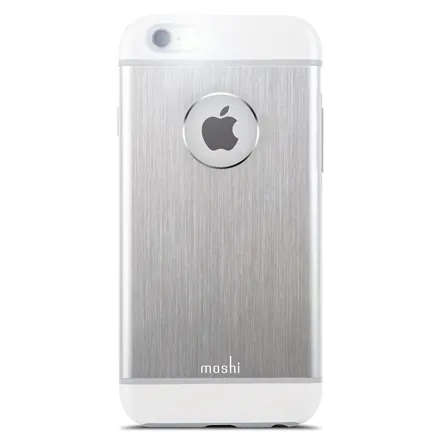 Moshi iGlaze Armour Phone Case for iPhone 6/6s (Silver)