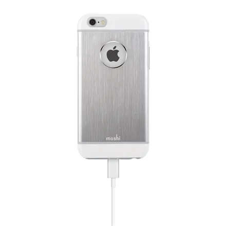 Moshi iGlaze Armour Phone Case for iPhone 6/6s (Silver)