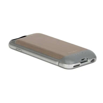 Moshi iGlaze ION Battery Case for iPhone 6/6s (Brushed Titanium)