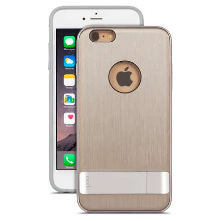 Moshi Kameleon Phone Case for iPhone 6+/6s+ (Brushed Titanium)