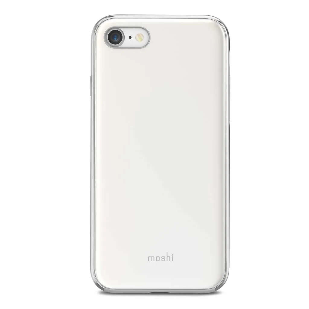 Moshi iGlaze cover foriPhone 7, 8 - Pearl White