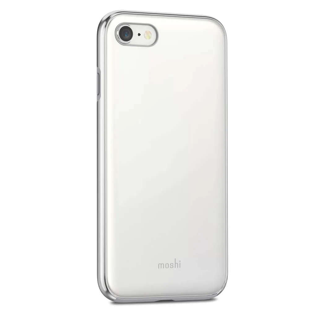 Moshi iGlaze cover foriPhone 7, 8 - Pearl White