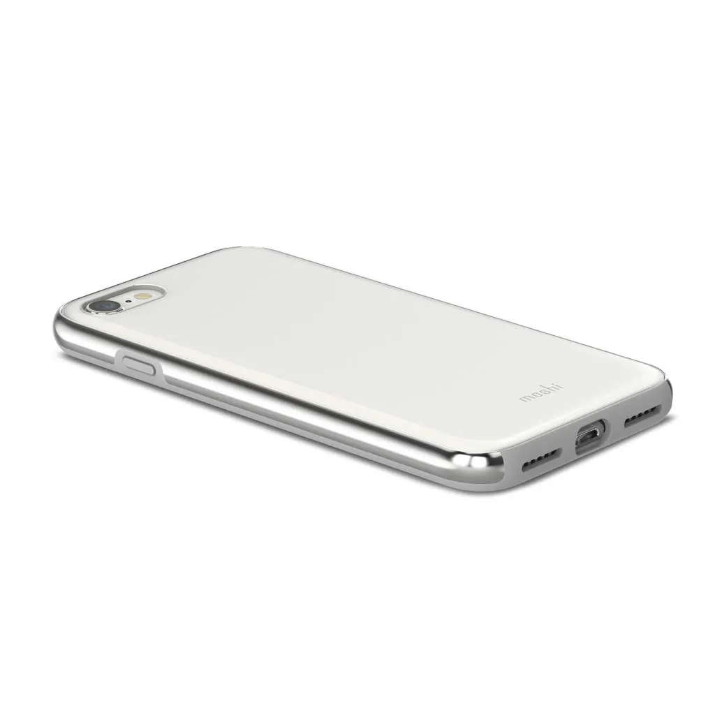 Moshi iGlaze cover foriPhone 7, 8 - Pearl White