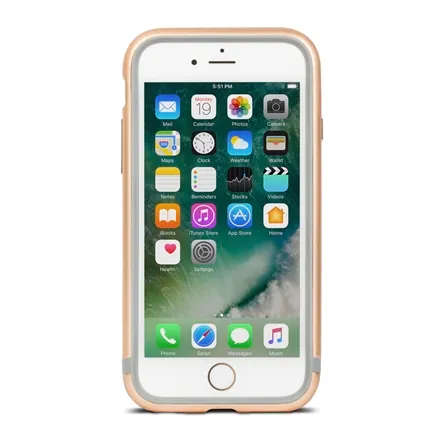 Moshi Luxe cover for iPhone 7 - Satin Gold