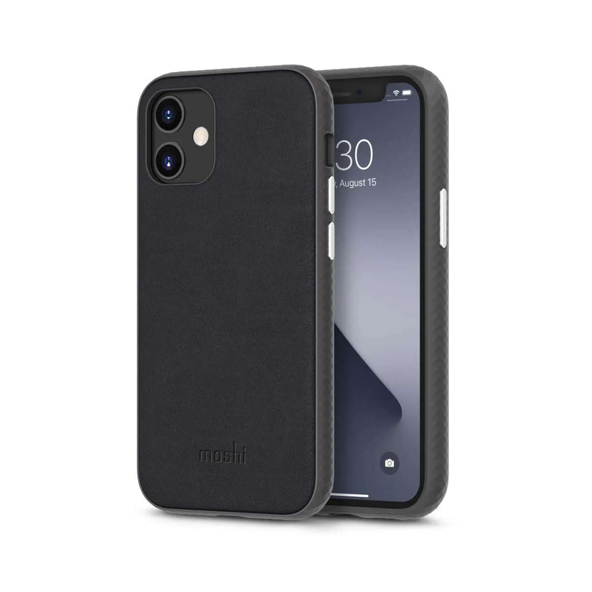 Moshi Overture cover foriPhone 12 mini (SnapTo?) - Jet Black