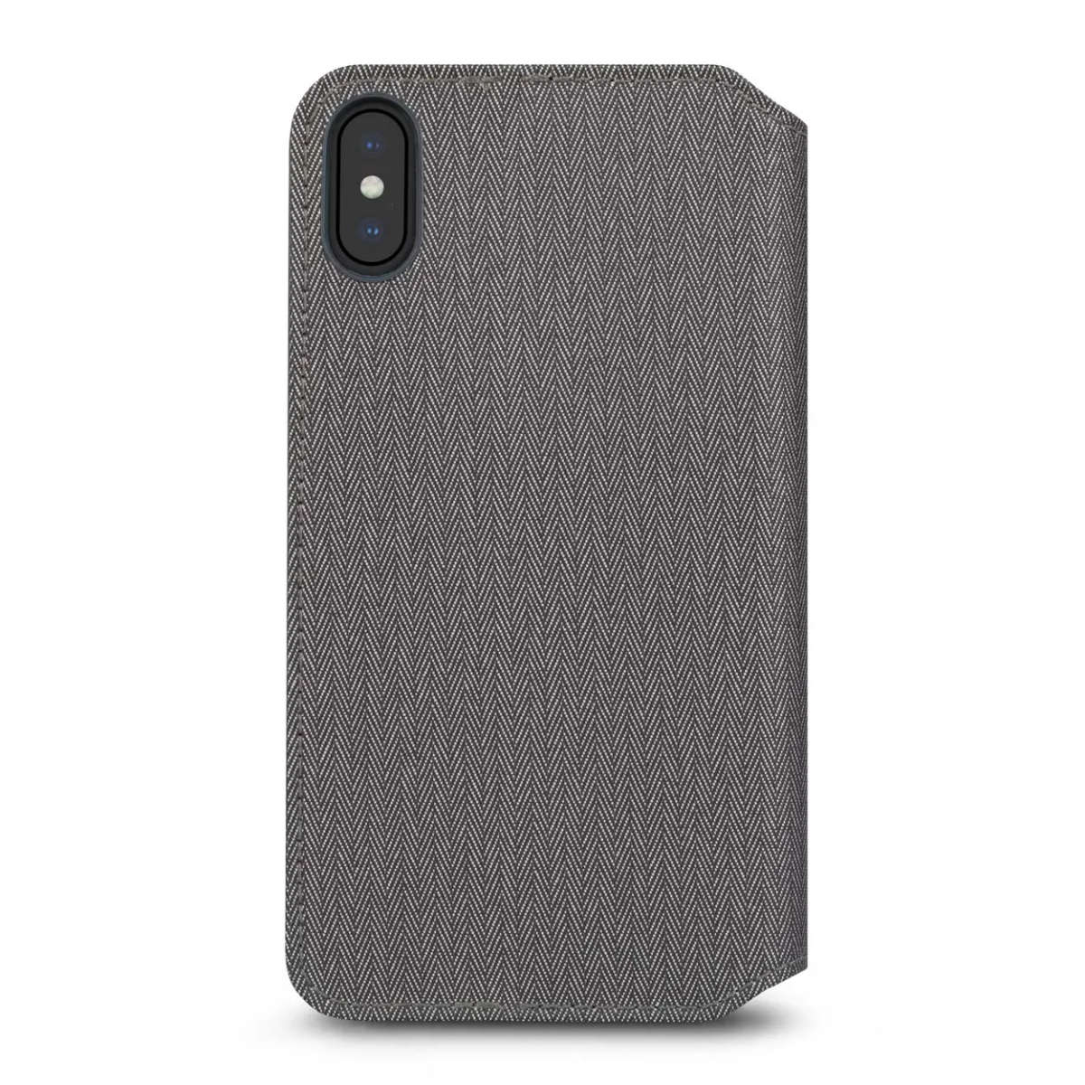 Moshi Overture cover for iPhone XS Max - Herringbone Gray