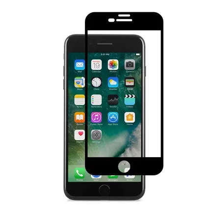 Moshi IonGlass for iPhone 8, 7 Plus ? Black