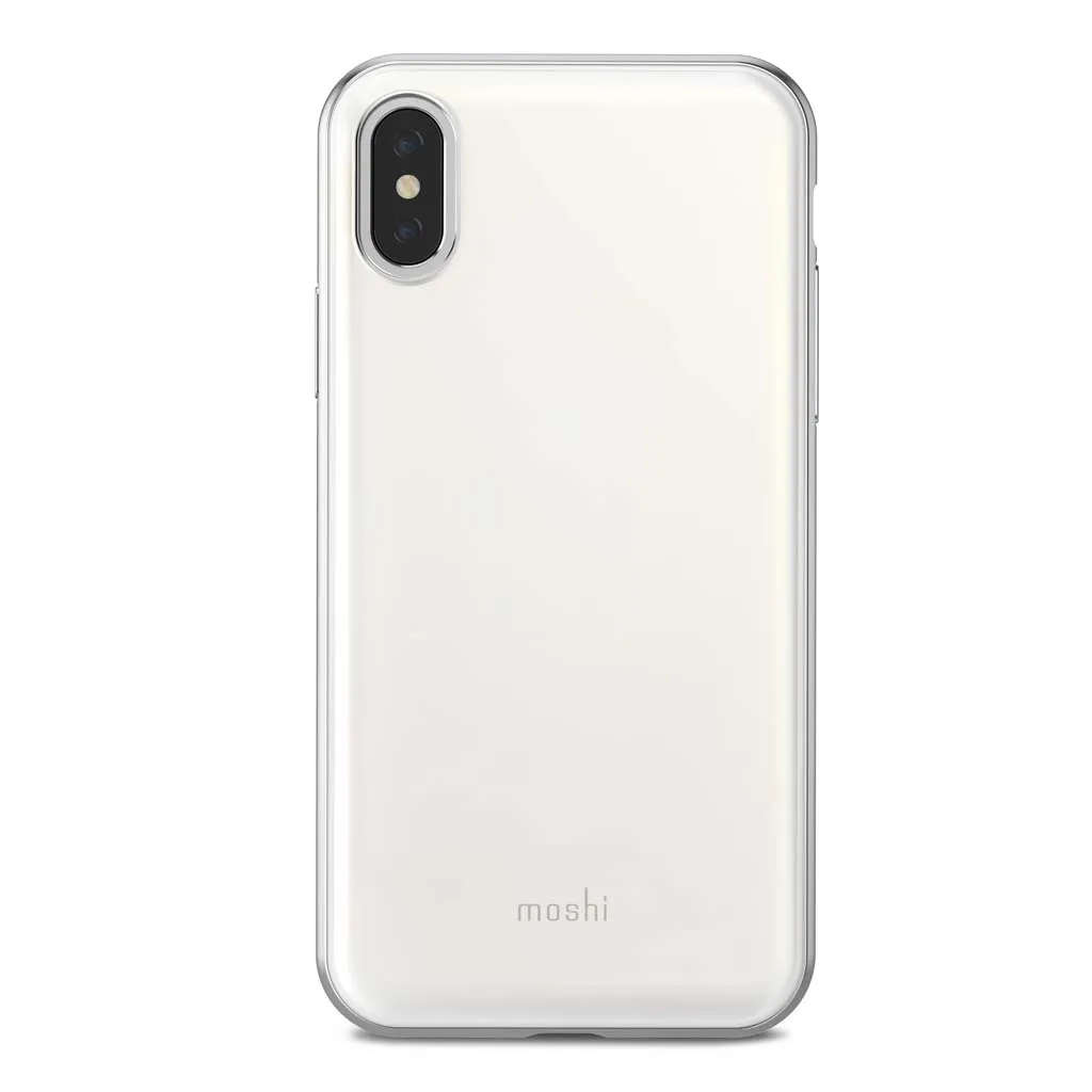 Moshi iGlaze cover for iPhone X - Pearl White