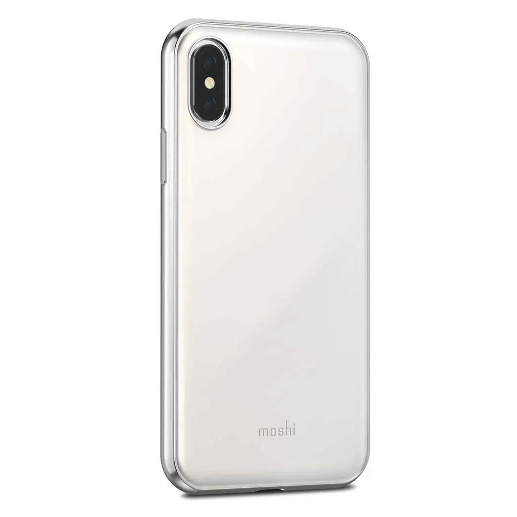 Moshi iGlaze cover for iPhone X - Pearl White