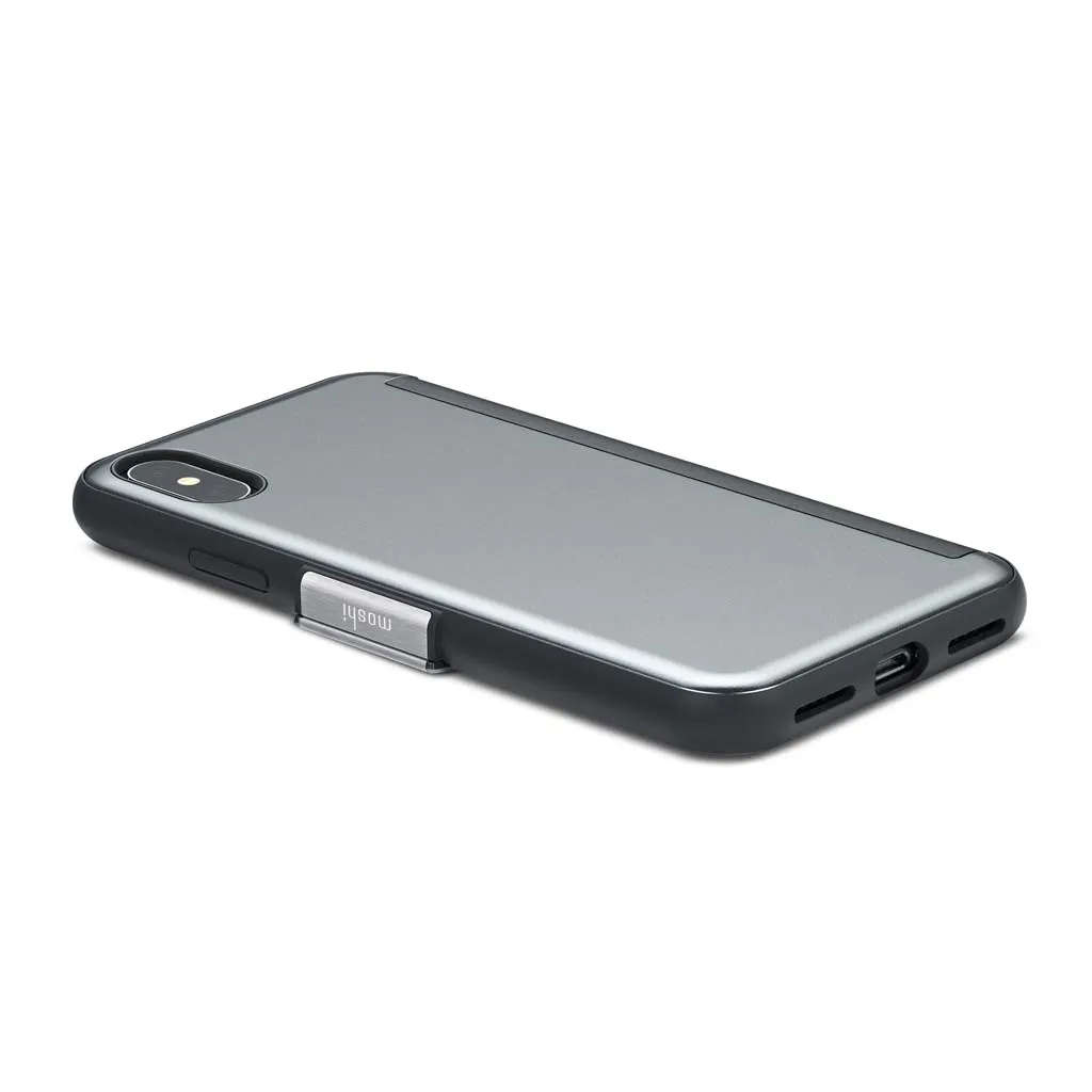 Moshi Stealthcover iPhone Xs, X - Gray