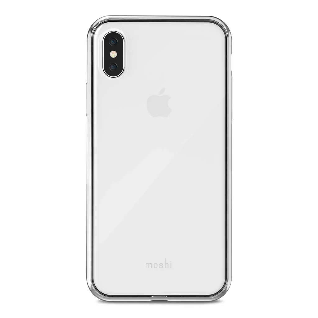 Moshi Vitros cover for iPhone X - Silver