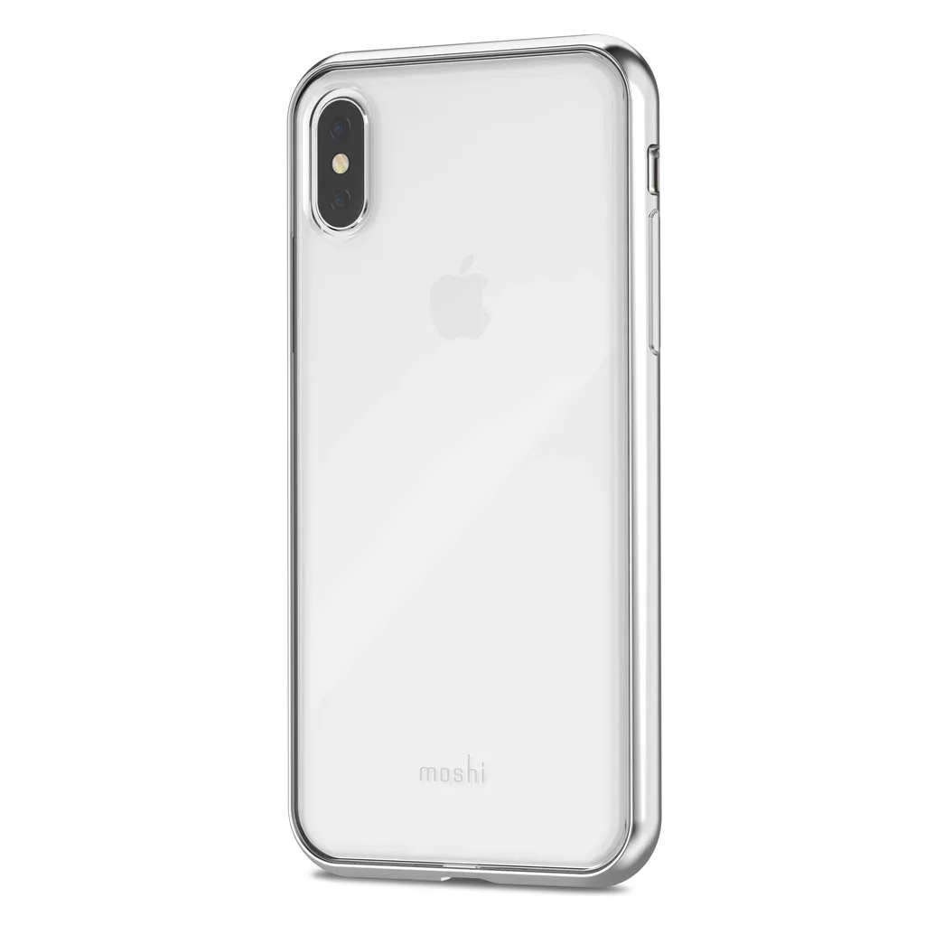 Moshi Vitros cover for iPhone X - Silver