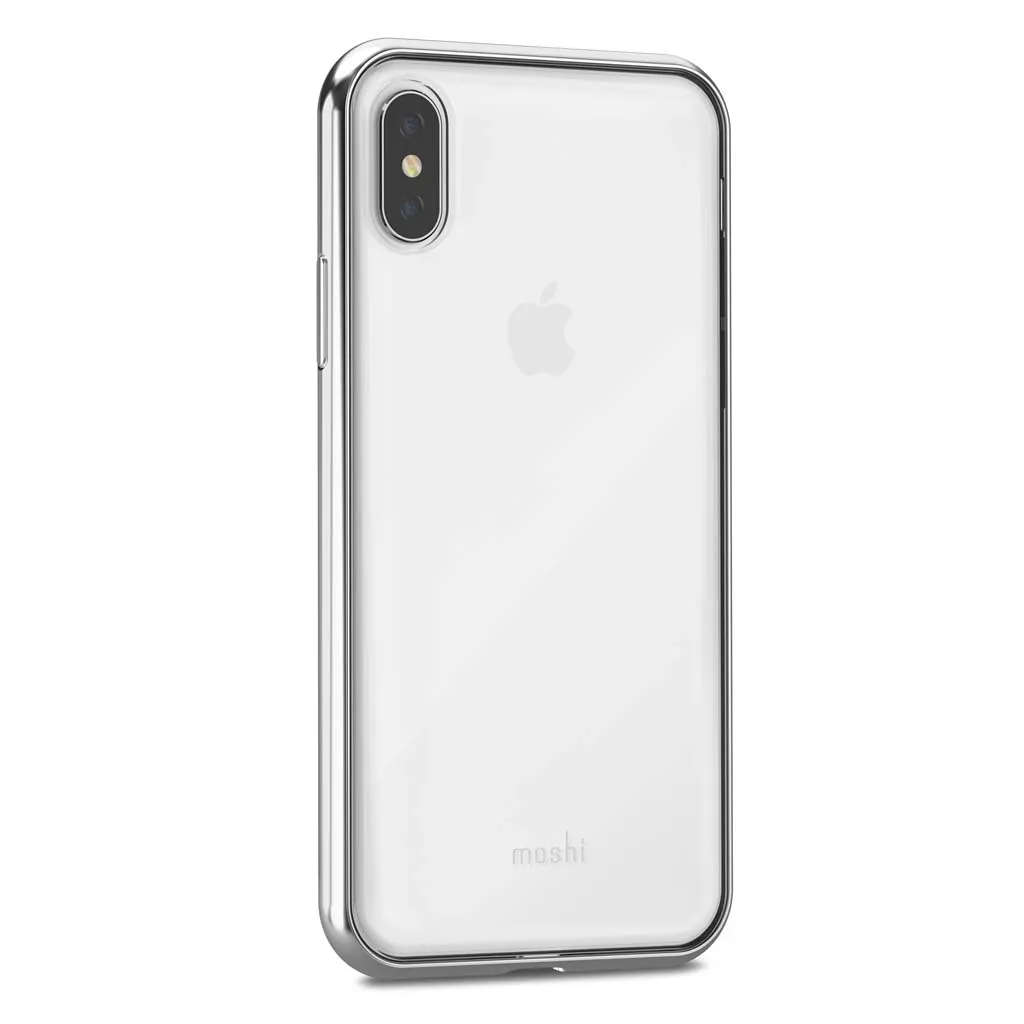 Moshi Vitros cover for iPhone X - Silver