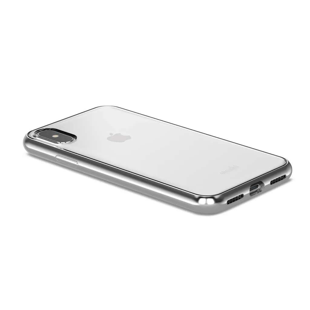 Moshi Vitros cover for iPhone X - Silver