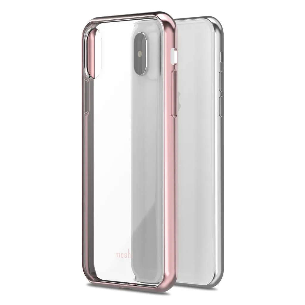 Moshi Vitros cover for iPhone X - Pink