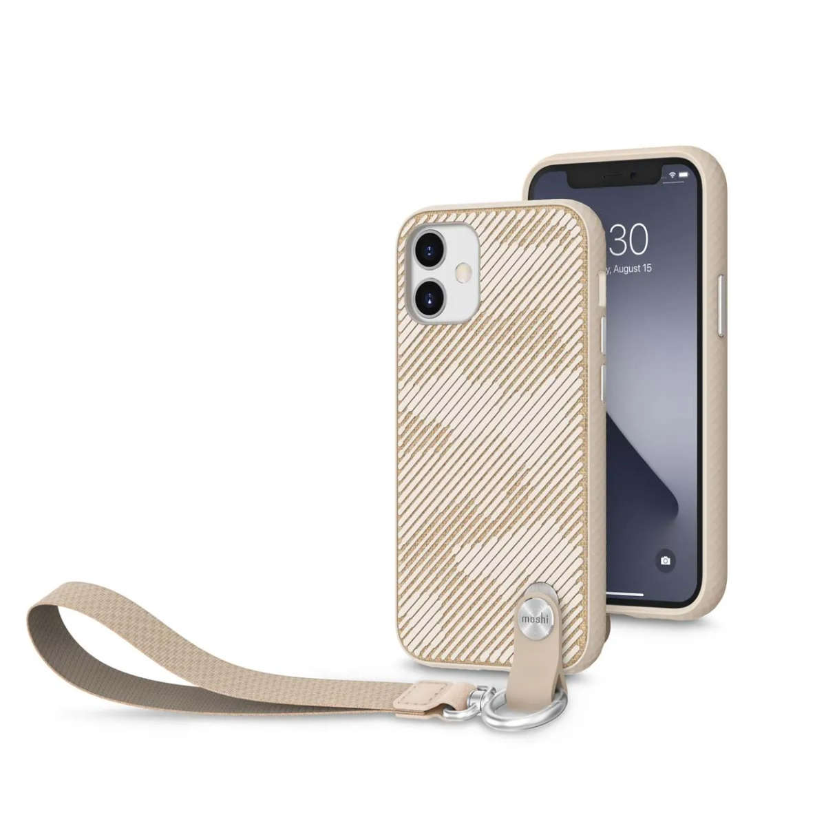 Moshi Altra Slim Hardshell Case for iPhone 12 mini (SnapTo) - Beige