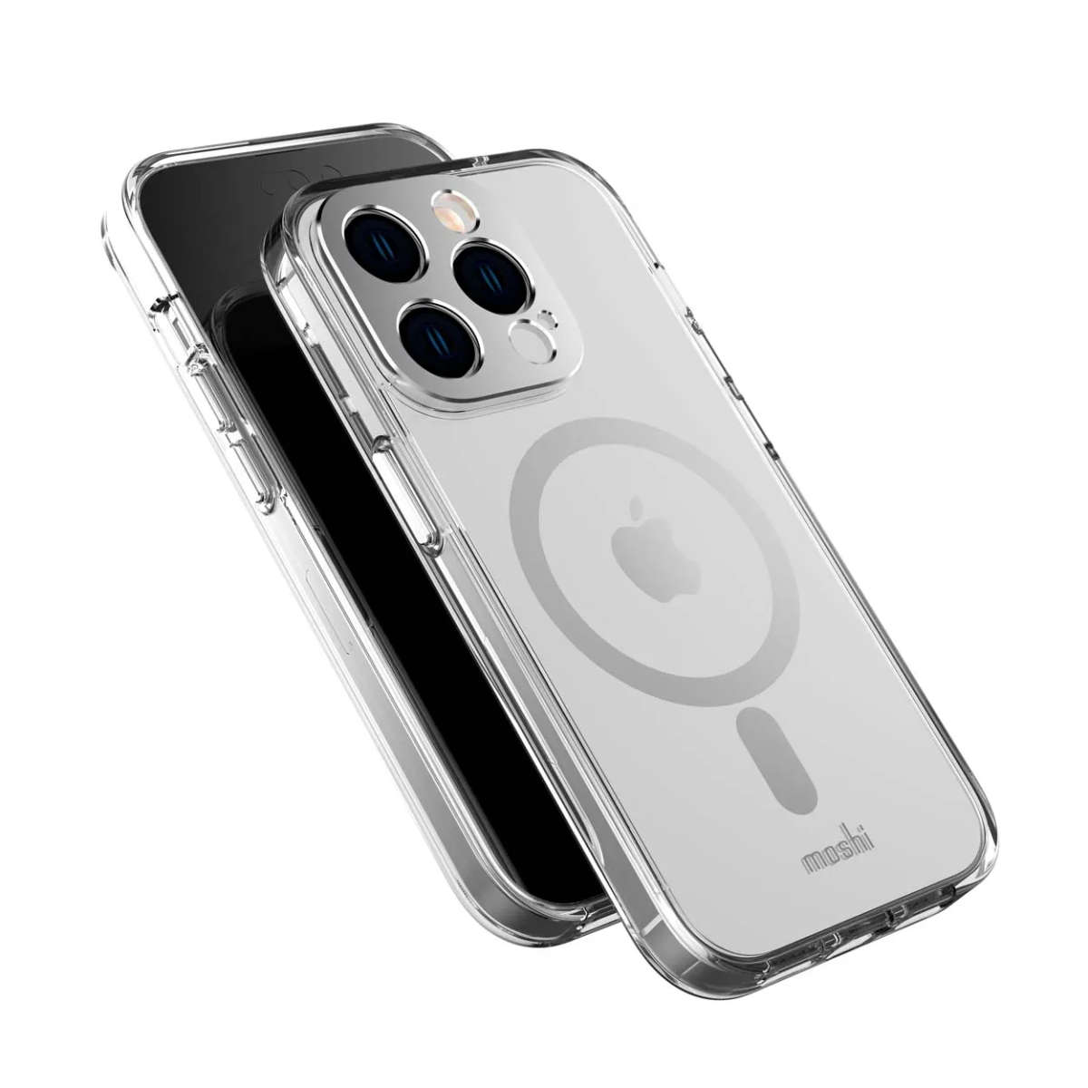 Moshi iGlaze for iPhone 14 Pro (MagSafe) - Silver
