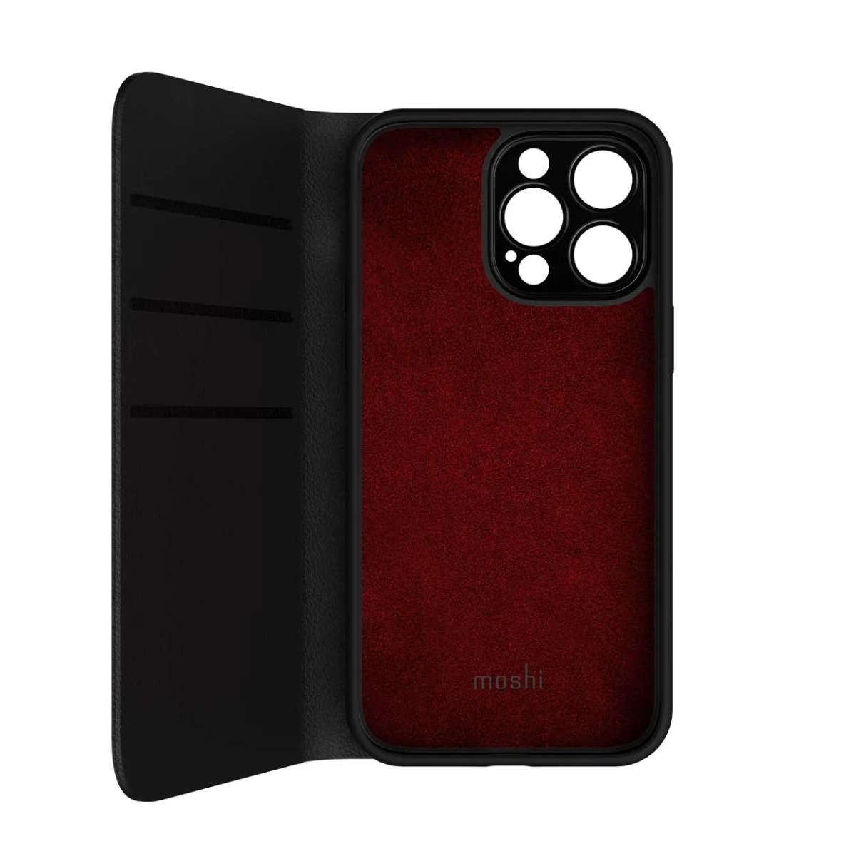 Moshi Overture Cover for iPhone 14 Pro (MagSafe) - Black