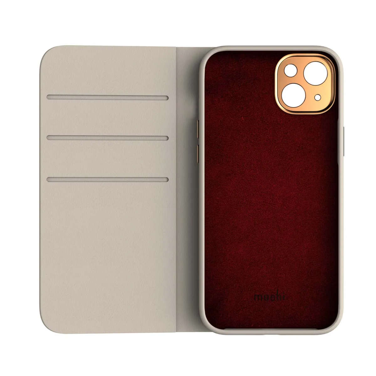 Moshi Overture Cover for iPhone 14 Plus (MagSafe) - Gray