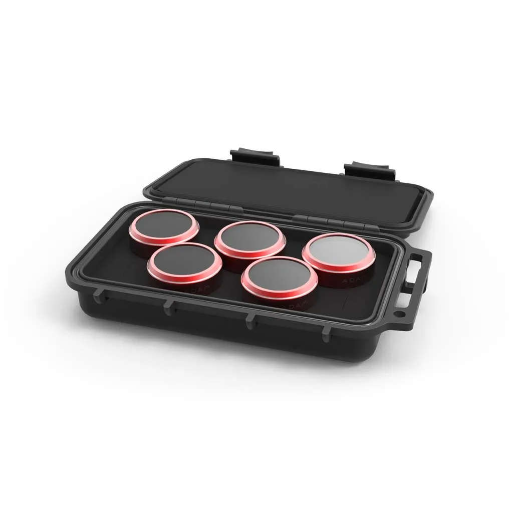 FLEET LensPro NCS502P 5 in 1 Filter set: ND16, ND32, ND64, CPL, STAR for Phantom 4