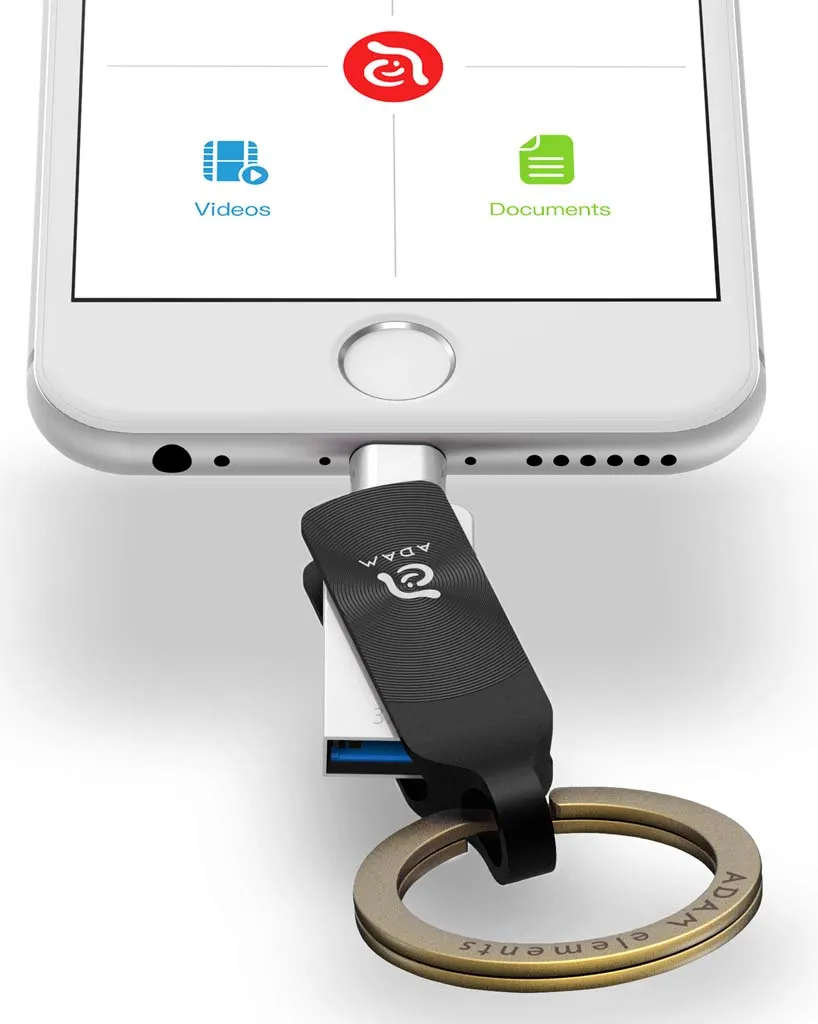 Adam Elements iKlip Duo+ Lightning Flash Drive 32GB - Black